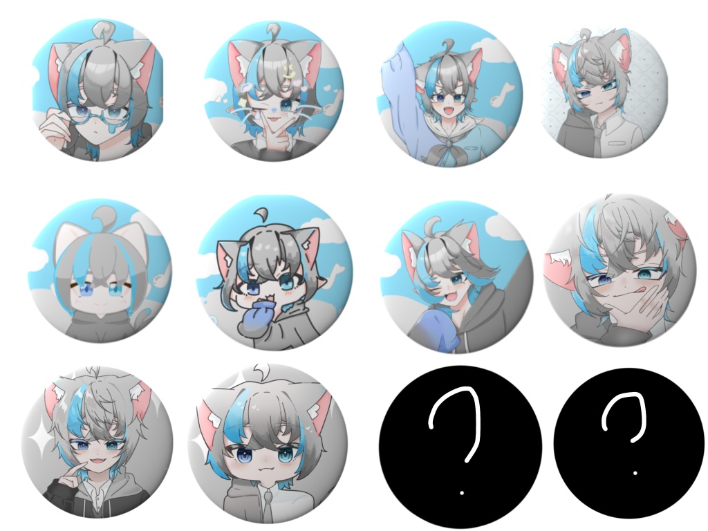 缶バッジ全12種（ランダム）