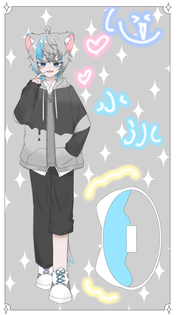 アクリルスタンド(背景付き)