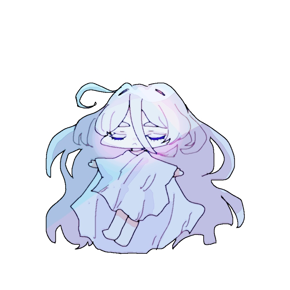 流れるグリッターアクリルキーホルダー-エテルナ