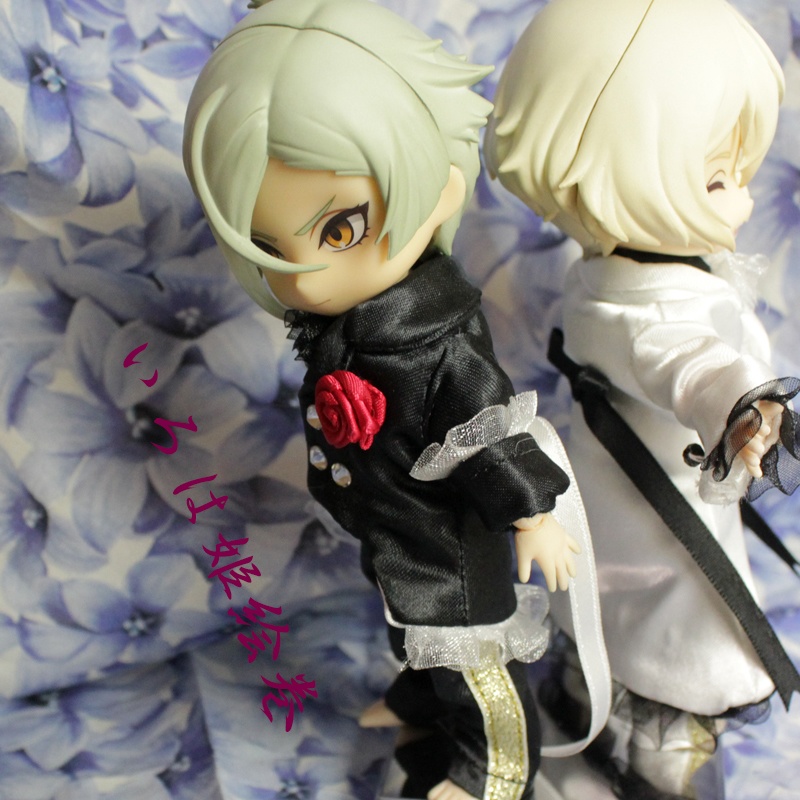 オビツ11♥ピコドー♥PICCODO♥服♥コスチューム♥黒王子♥サイドリボン