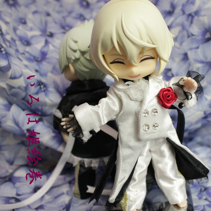 オビツ11♥ピコドー♥PICCODO♥服♥コスチューム♥白王子♥サイドリボン♥ロングリボン