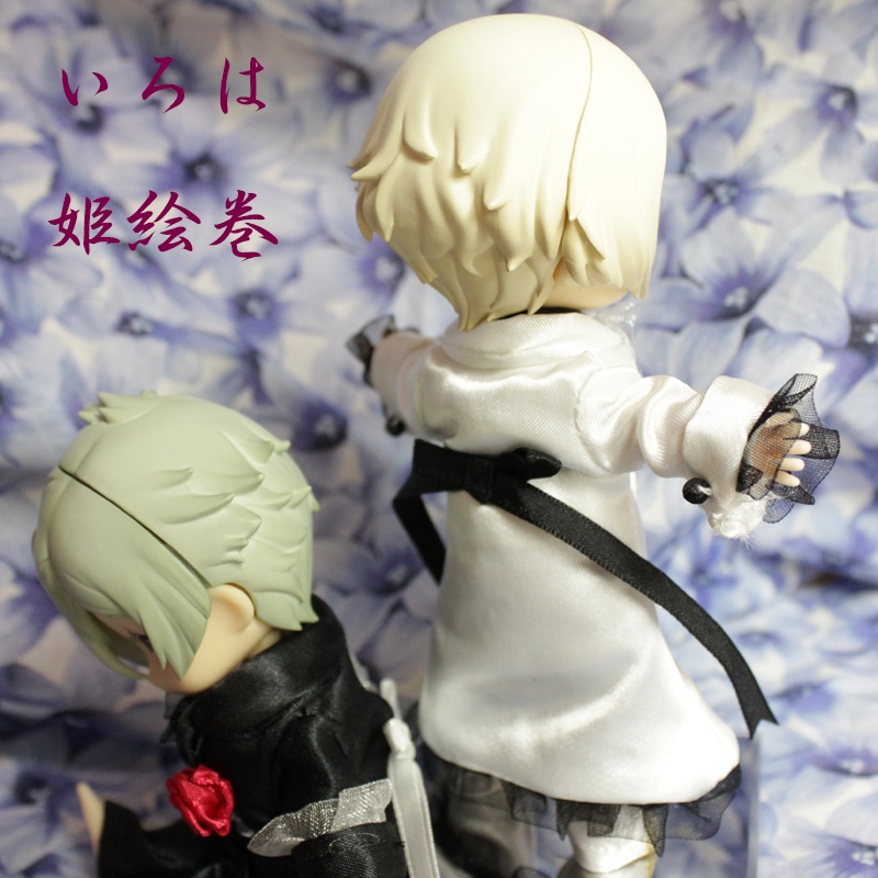 オビツ11♥ピコドー♥PICCODO♥服♥コスチューム♥白王子♥サイドリボン♥ロングリボン