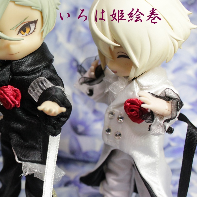 オビツ11♥ピコドー♥PICCODO♥服♥コスチューム♥白王子♥サイドリボン♥ロングリボン