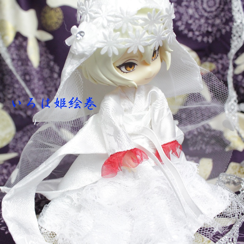 オビツ11♥ピコドー♥PICCODO♥ねんどろいどどーる♥お洋服♥コスチューム♥白無垢ウェディングドレス