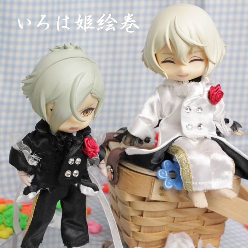 ピコドー♥PICCODO♥オビツ11♥服♥コスチューム♥白王子♥サイドリボン