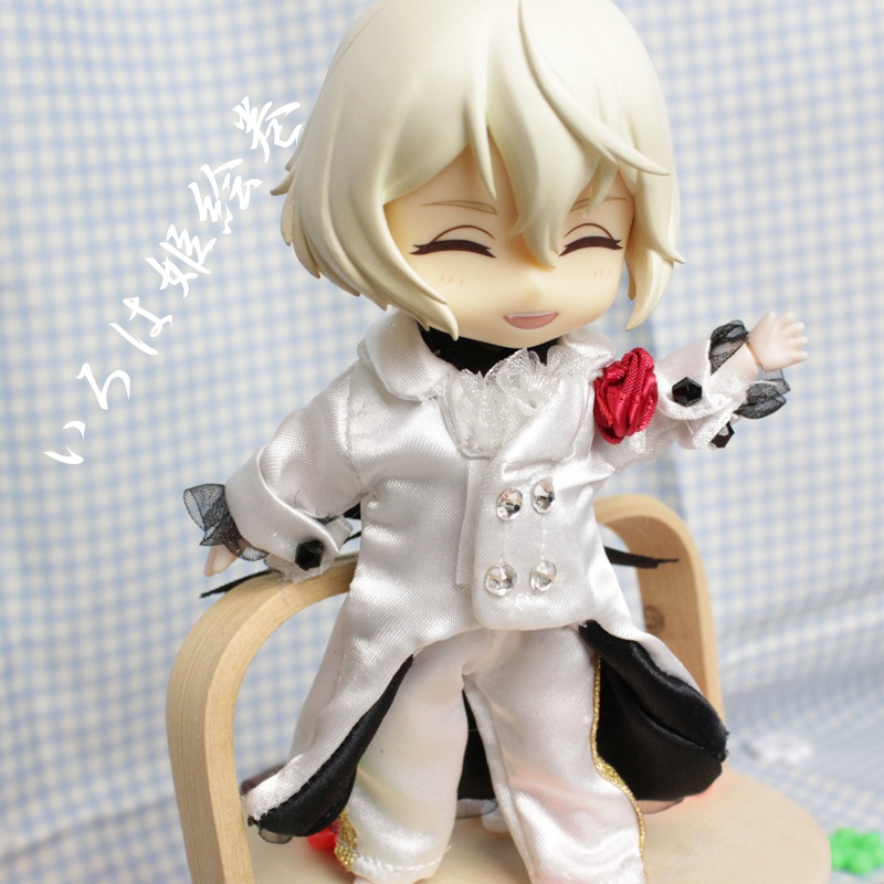 ねんどーるのお洋服♥コスチューム♥白王子♥ラインテープ