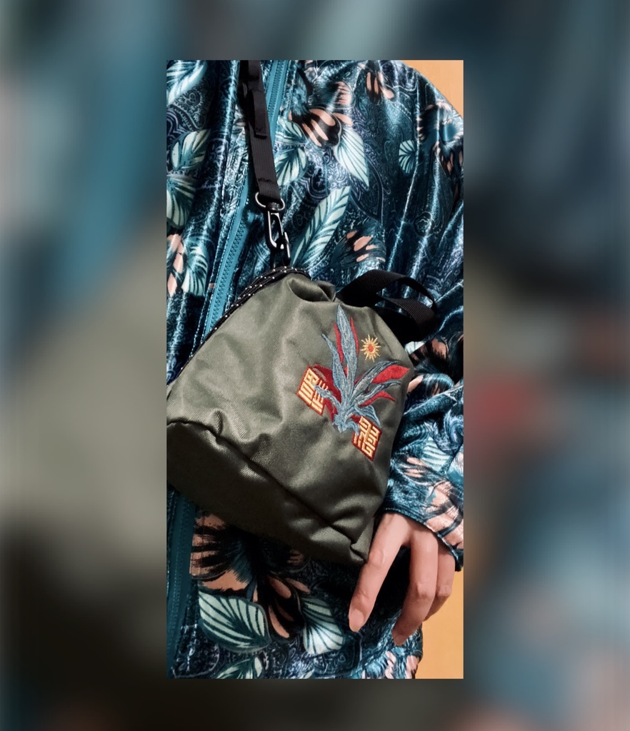 巾着ミニバッグ