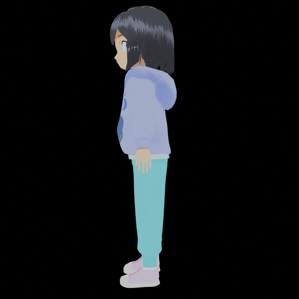 オリジナル3Dキャラクター 葵 紬 Aoi Tsumugi