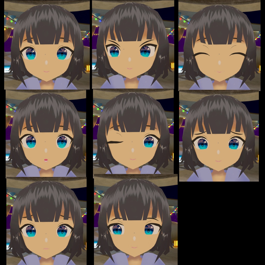 オリジナル3Dキャラクター 葵 紬 Aoi Tsumugi