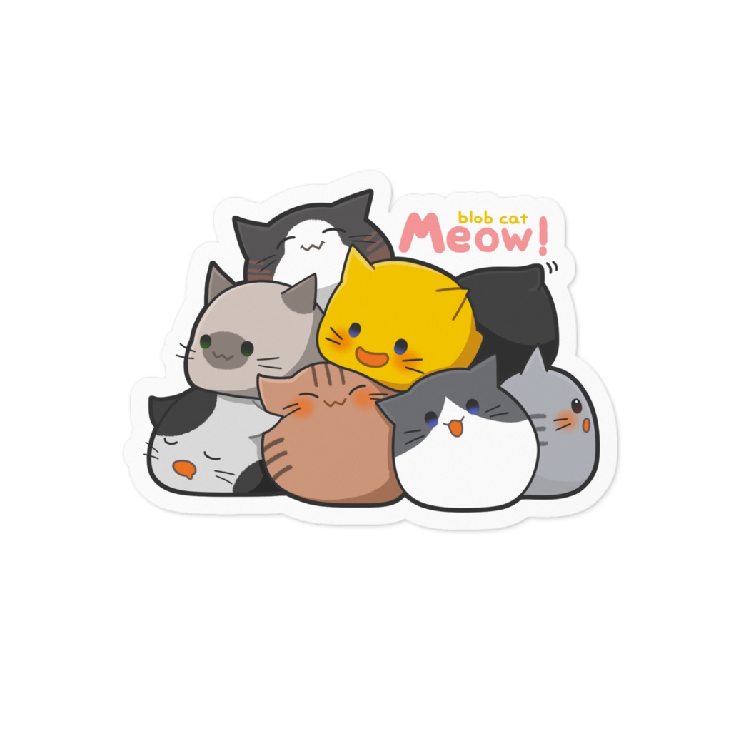 【ステッカー】いろいろblobcat