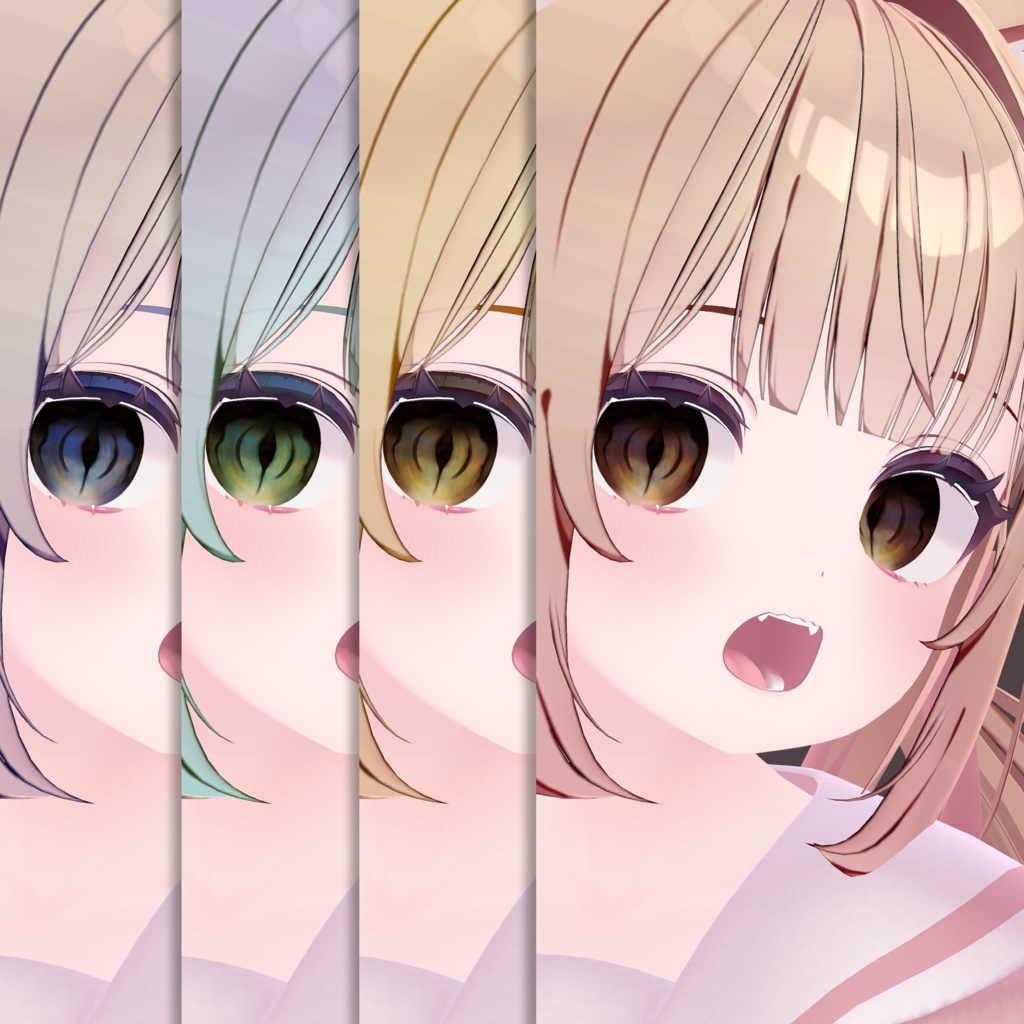 【複数アバター対応】Harpy HaloWing