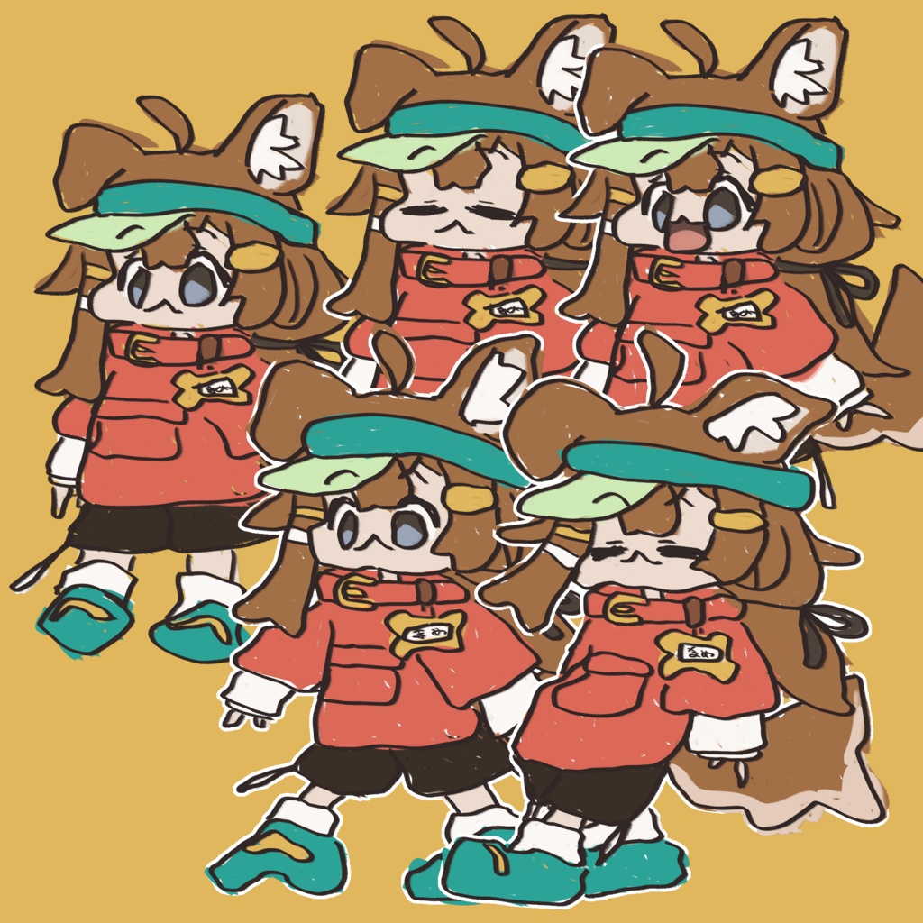 【無料】ひだりなた #ぷにぷにあばたー