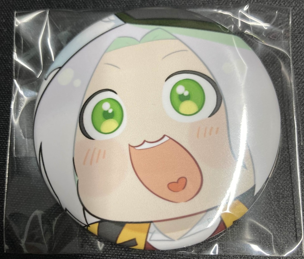 ゆる顔 57mm缶バッジ