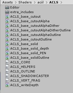 ACLS shader 2.0+