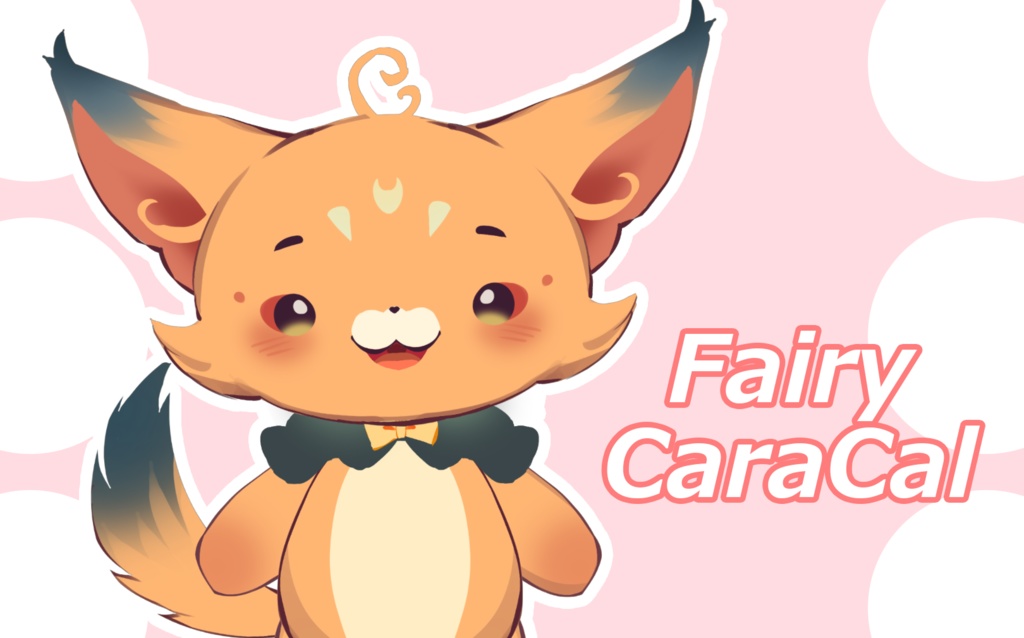 [ Live2d Model / Live2d モデル ] Fairy Caracal / カラカルの精霊