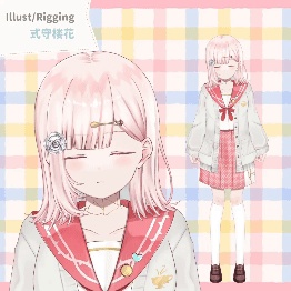 【限定1点/VTS対応】金継ぎの女の子※三面図付き