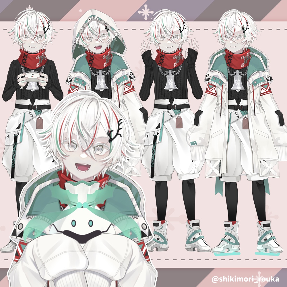 【限定1点/nizimaLIVE対応】少年サンタ