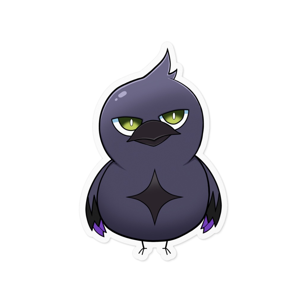 【非公式】カラス君ステッカー