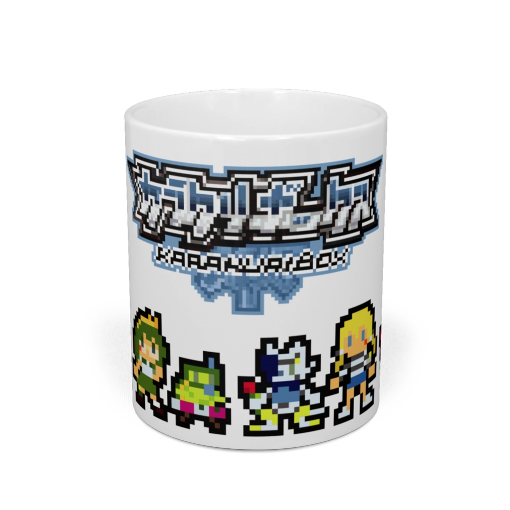 カラクリボックス-マグカップ-ドット絵Ver