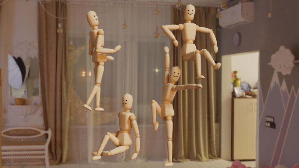 {Bob} Wooden Mannequin Avatar =VRChat= =Fallback= Quest+PC