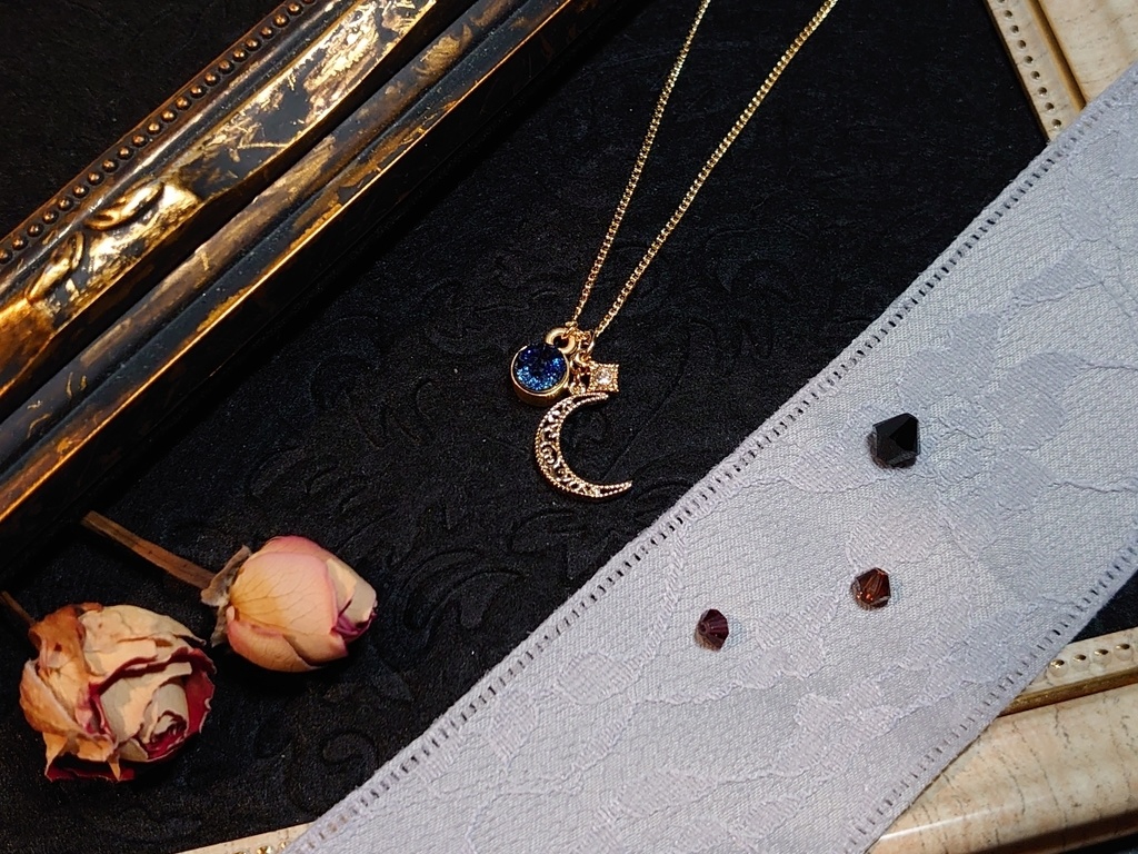 【刀剣乱舞】光忠/長谷部イメージ天然石ネックレス