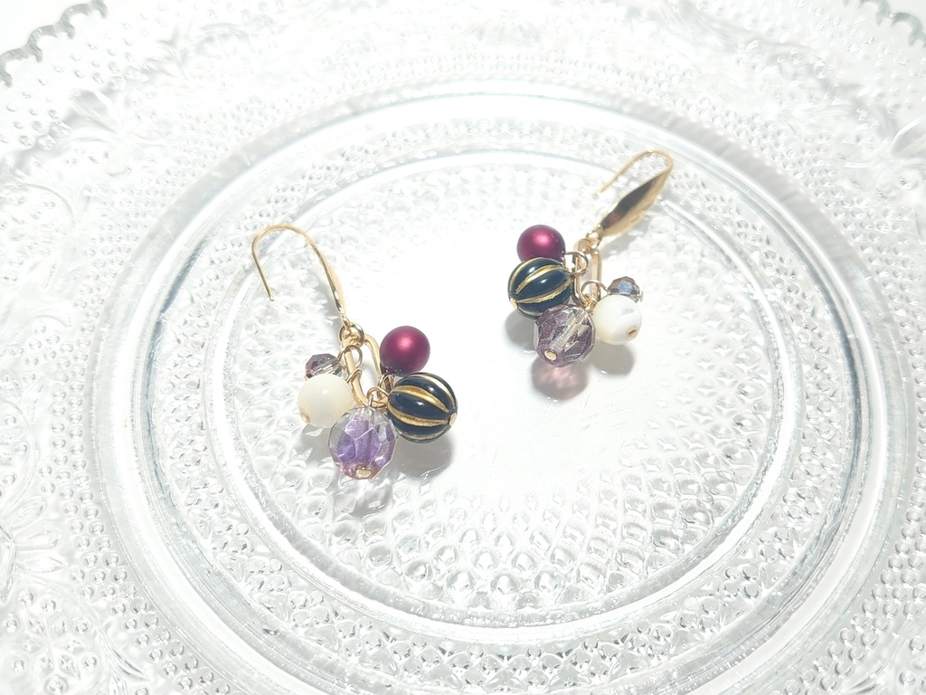 【刀剣乱舞】長谷部/三名槍イメージイヤアクセ