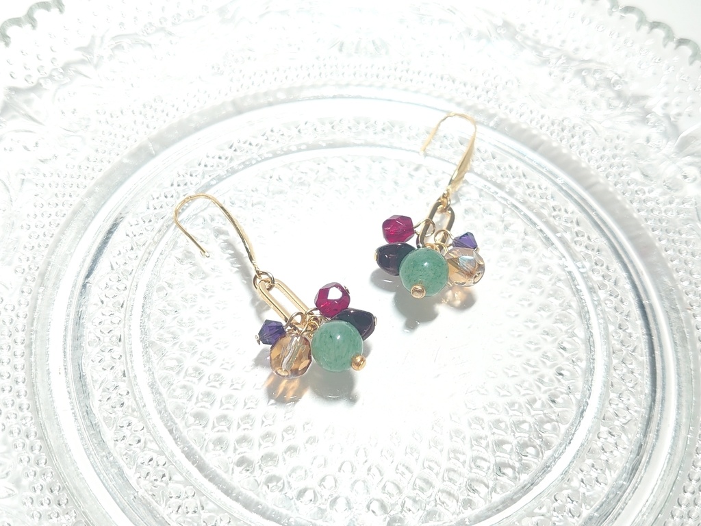 【刀剣乱舞】長谷部/三名槍イメージイヤアクセ