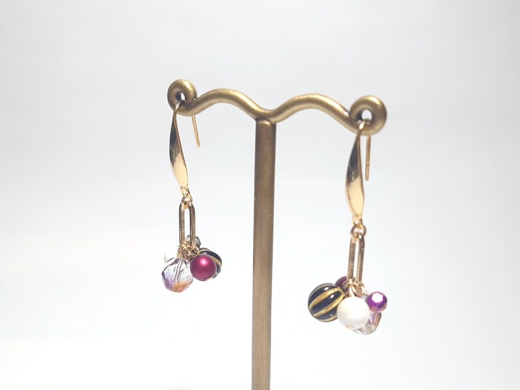 【刀剣乱舞】長谷部/三名槍イメージイヤアクセ