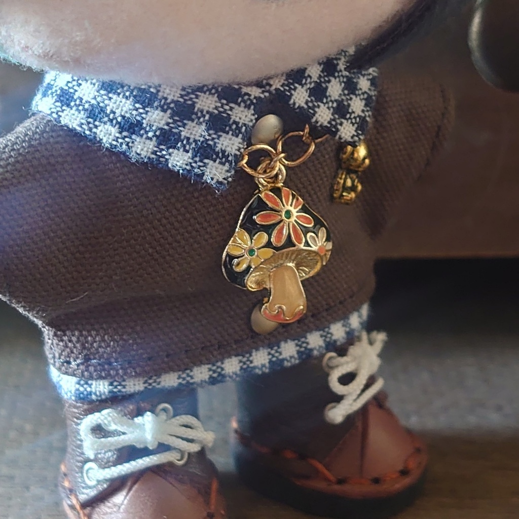 【ぬい活】きのこアクセサリー モデル 10cm (他立体物にも)