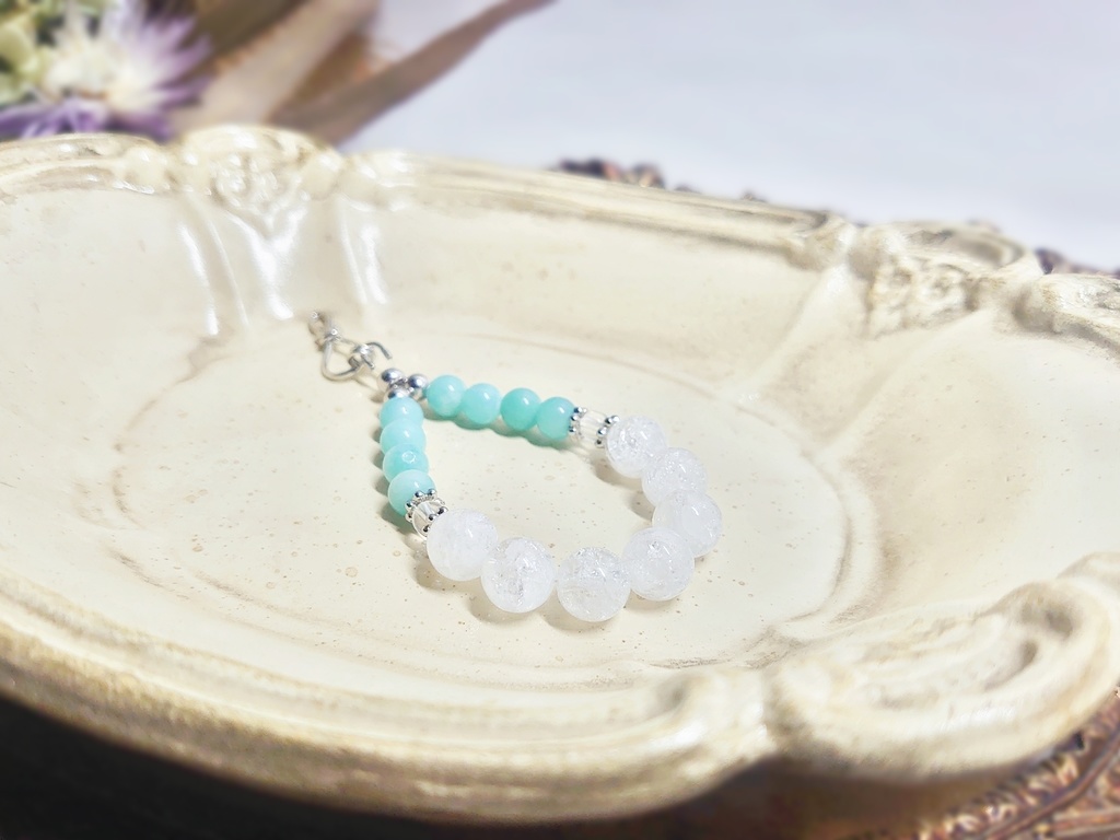 【ハイキュー‼】ユニモチーフ天然石チャーム