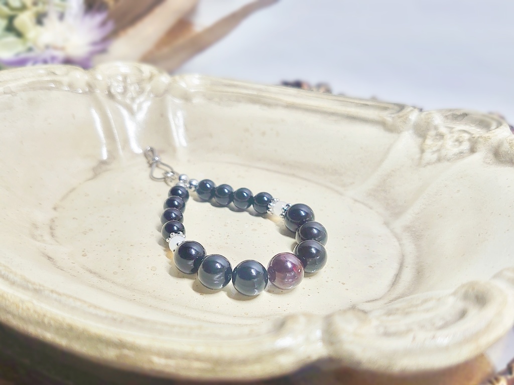 【ハイキュー‼】ユニモチーフ天然石チャーム