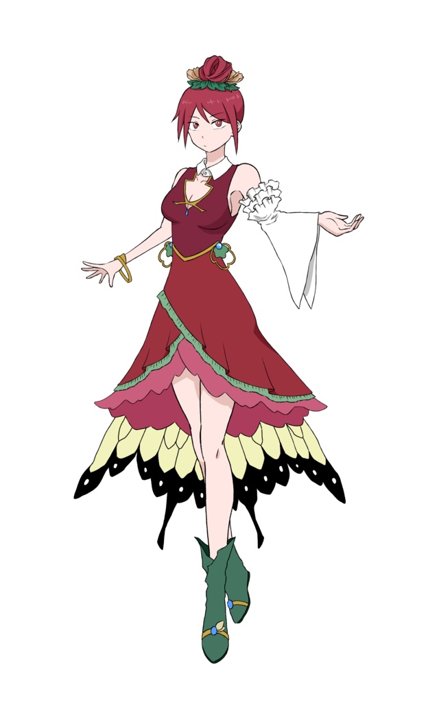 立ち絵／牡丹