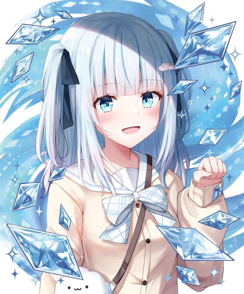 アクリルキーホルダー　綿雲 さとう