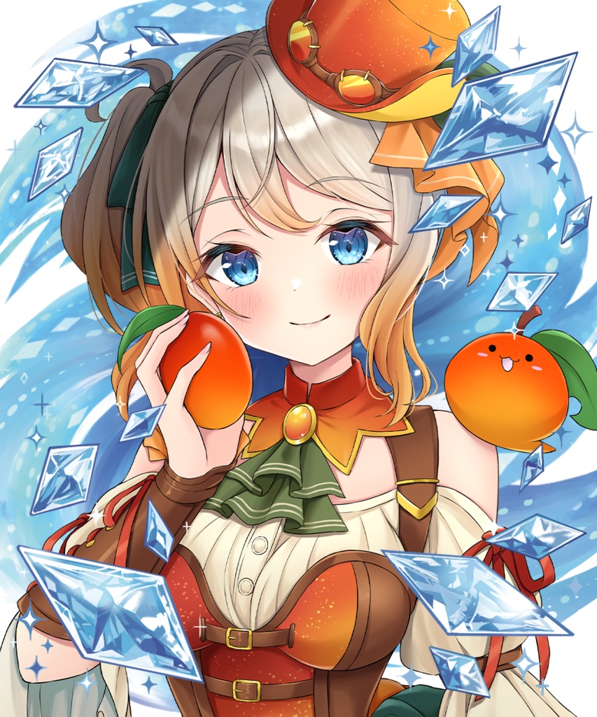 アクリルキーホルダー はす
