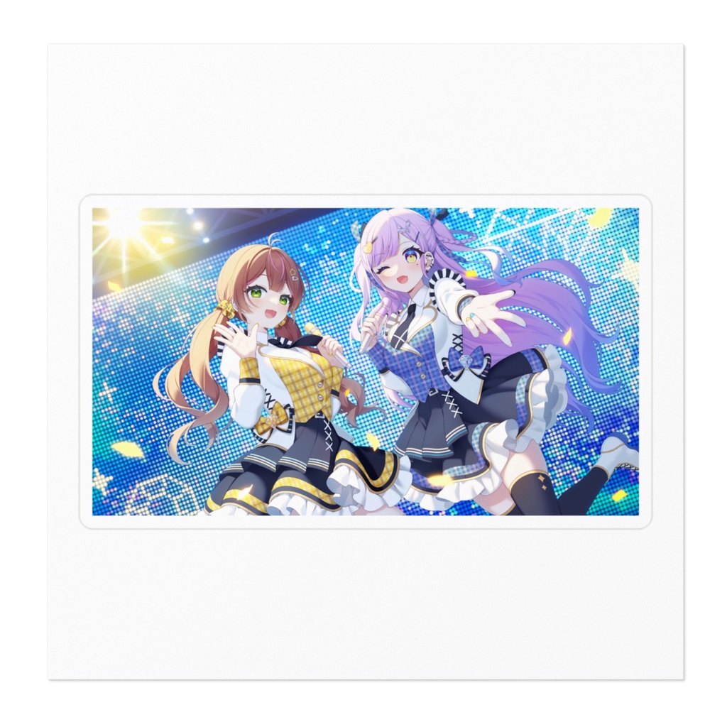 らぴふぇす2025 キービジュアルステッカー