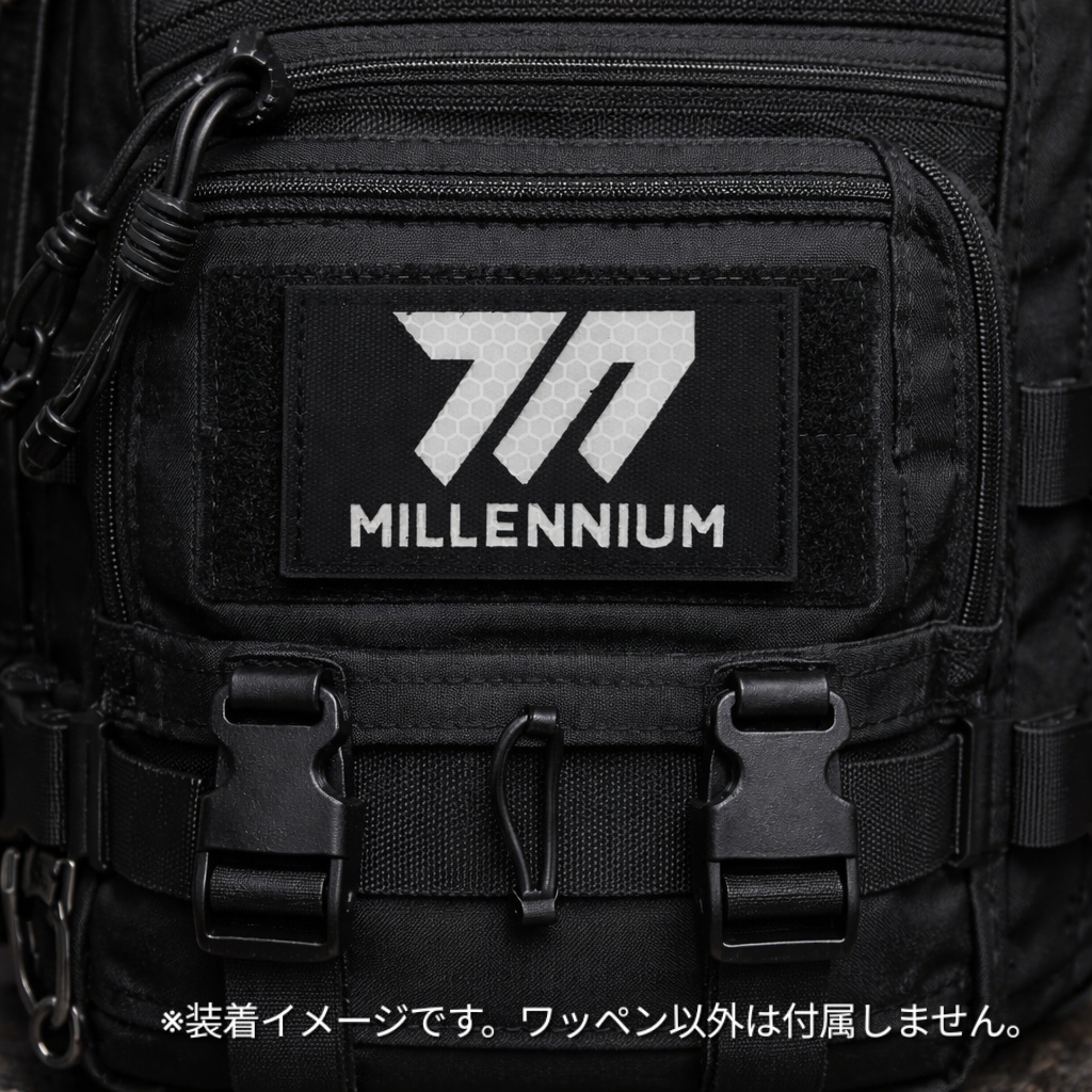 ブルアカ 校章デザイン IRベルクロワッペン ミレニアム