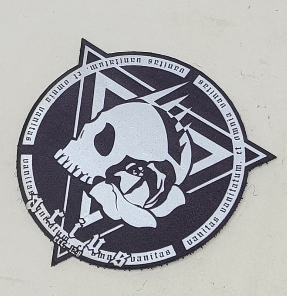 校章デザイン ミリタリーパッチ アリウス ベルクロワッペン