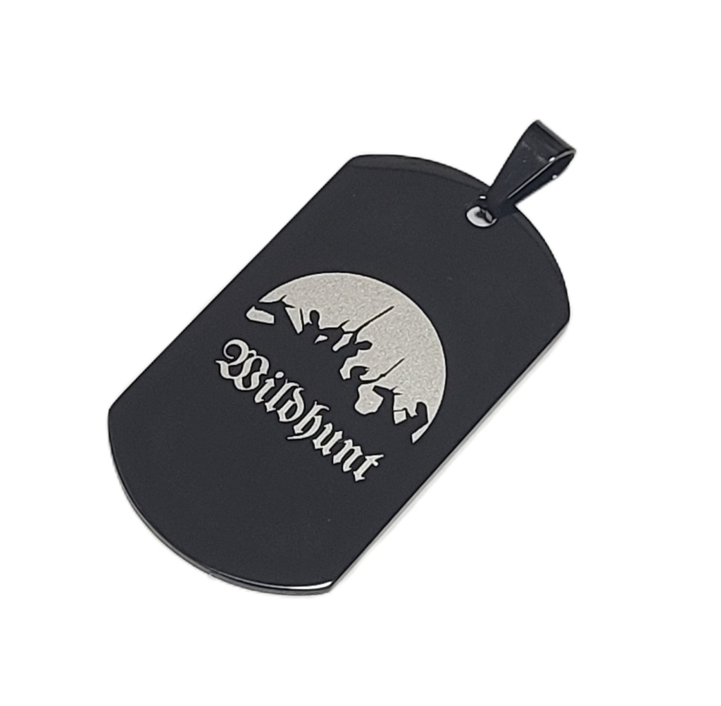 ブルアカ シンボルモチーフ ステンレスドッグタグ ブラック Vol.2