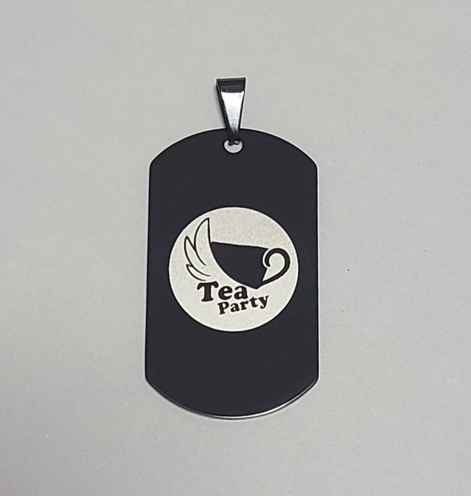 ブルアカ シンボルモチーフ ステンレスドッグタグ ブラック Vol.2