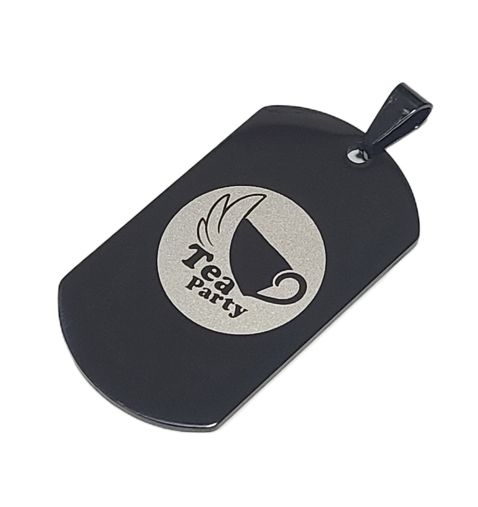 ブルアカ シンボルモチーフ ステンレスドッグタグ ブラック Vol.2