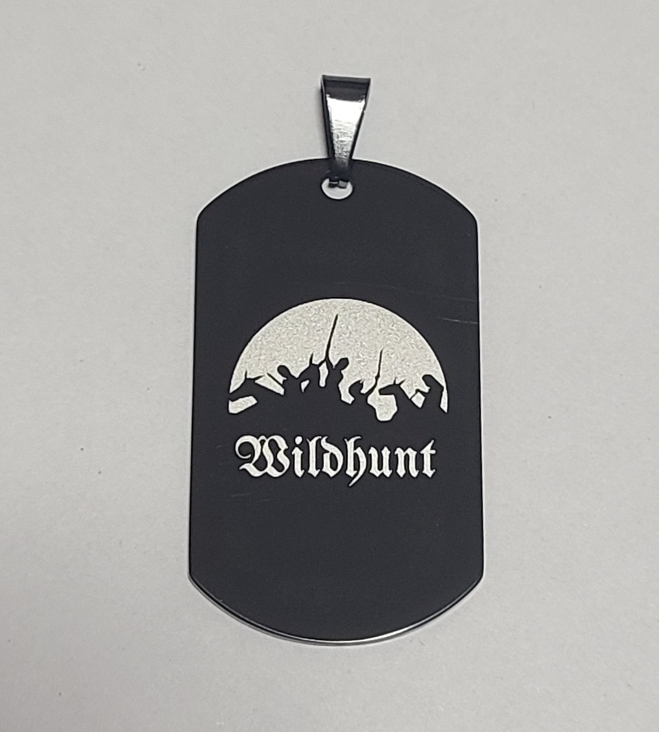 ブルアカ シンボルモチーフ ステンレスドッグタグ ブラック Vol.2