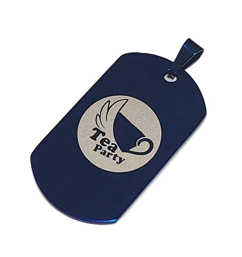 ブルアカ シンボルモチーフ ステンレスドッグタグ ブルー Vol.2