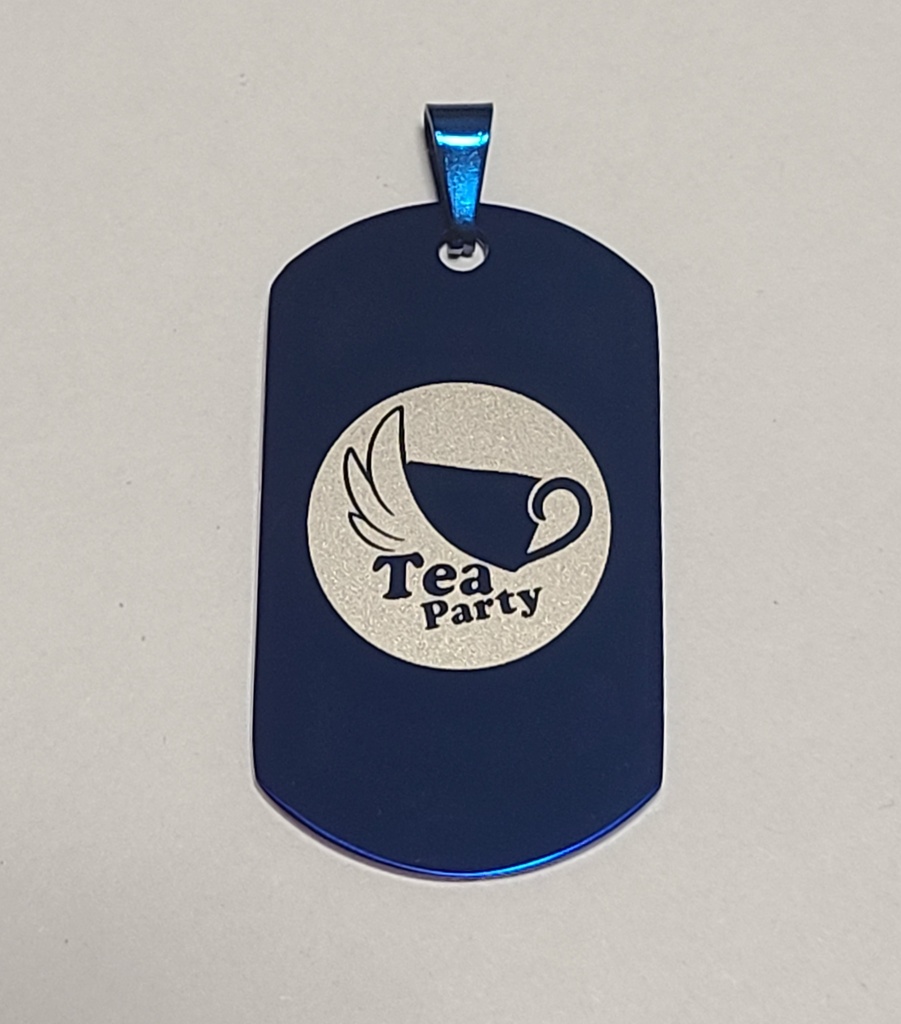 ブルアカ シンボルモチーフ ステンレスドッグタグ ブルー Vol.2