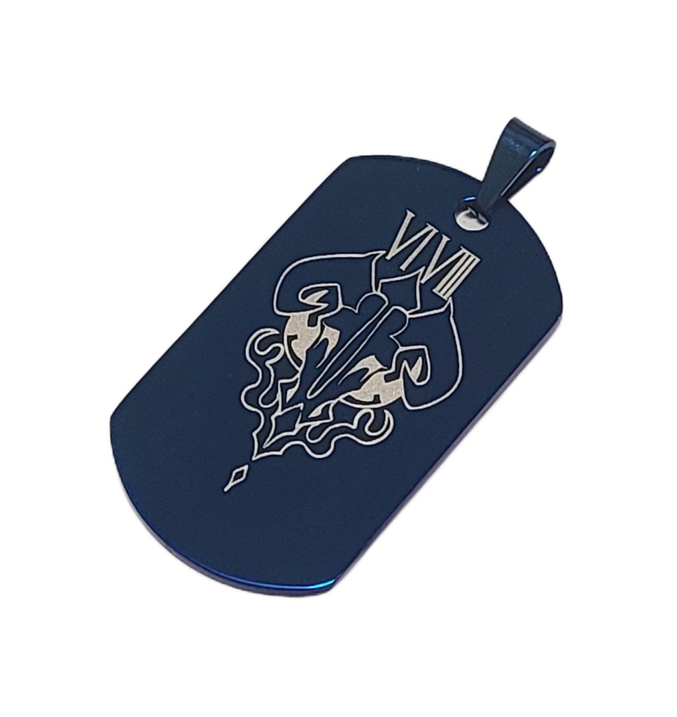 ブルアカ シンボルモチーフ ステンレスドッグタグ ブルー Vol.2