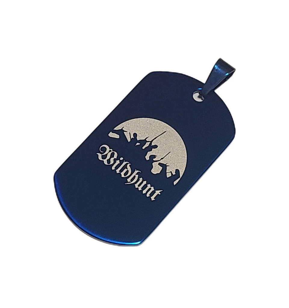 ブルアカ シンボルモチーフ ステンレスドッグタグ ブルー Vol.2