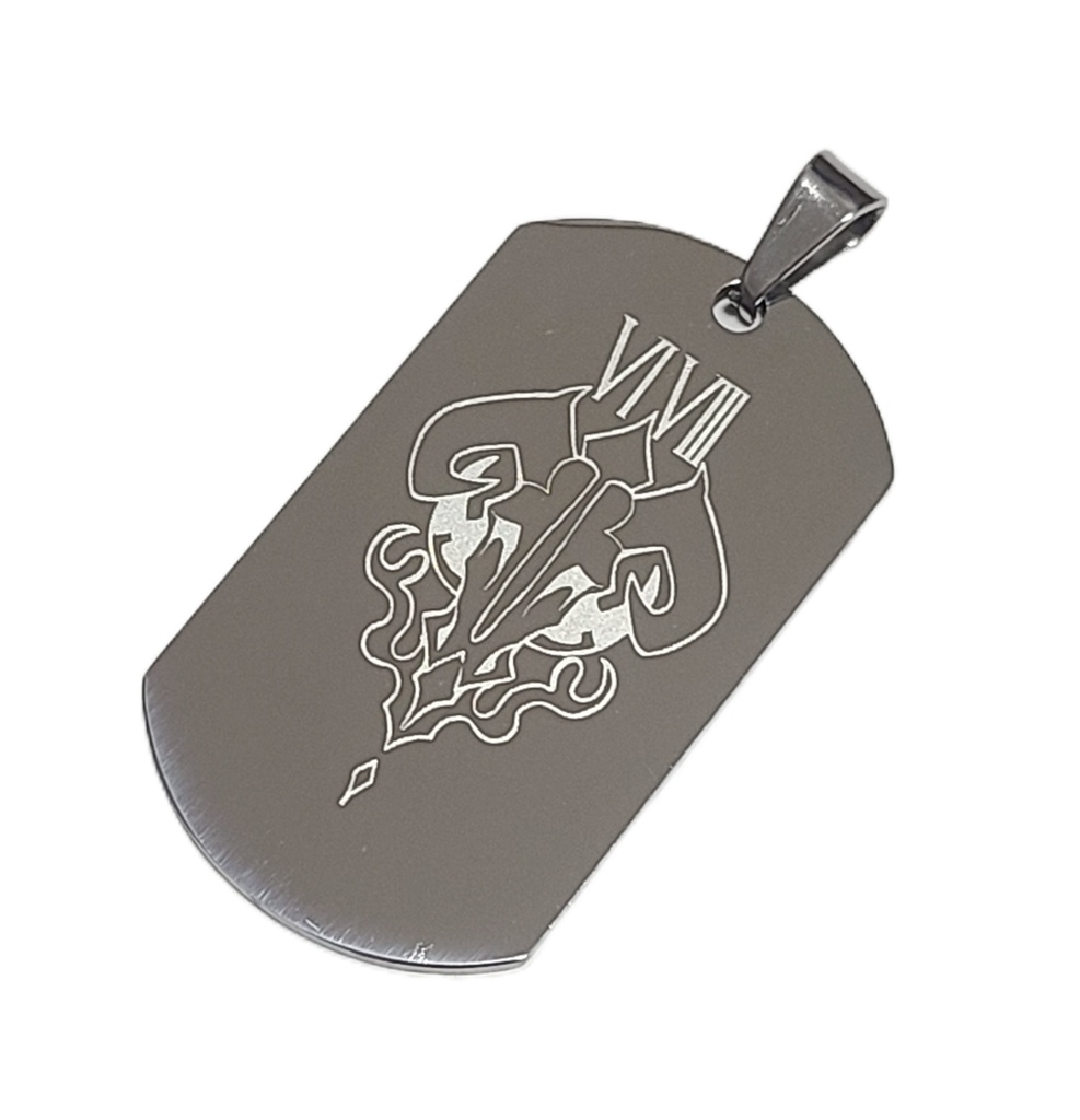 ブルアカ シンボルモチーフ ステンレスドッグタグ シルバー Vol.2