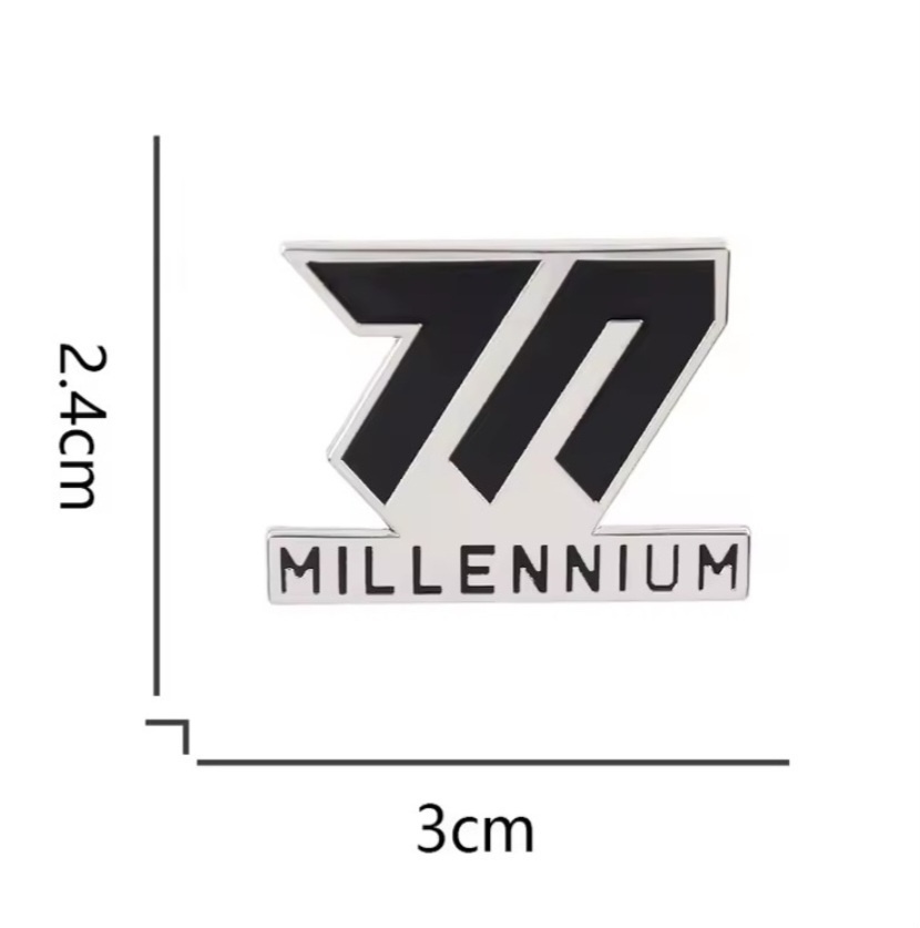 ブルアカ メタルピンバッチ ミレニアムマーキング風 ラペルピン コスプレ