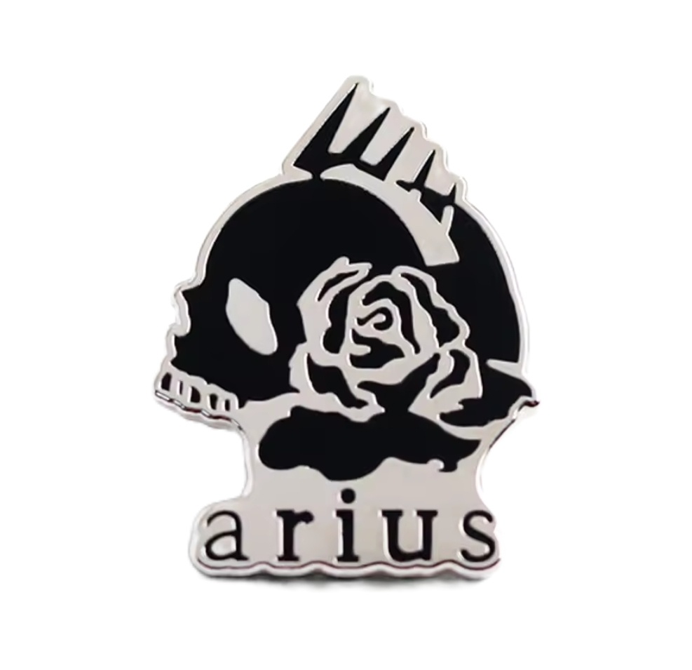ブルアカ メタルピンバッチ アリウスマーキング風 ラペルピン コスプレ