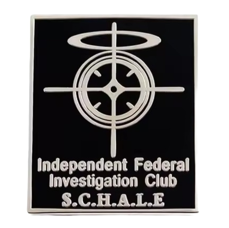 ブルアカ メタルピンバッチ シャーレマーキング風 ラペルピン コスプレ