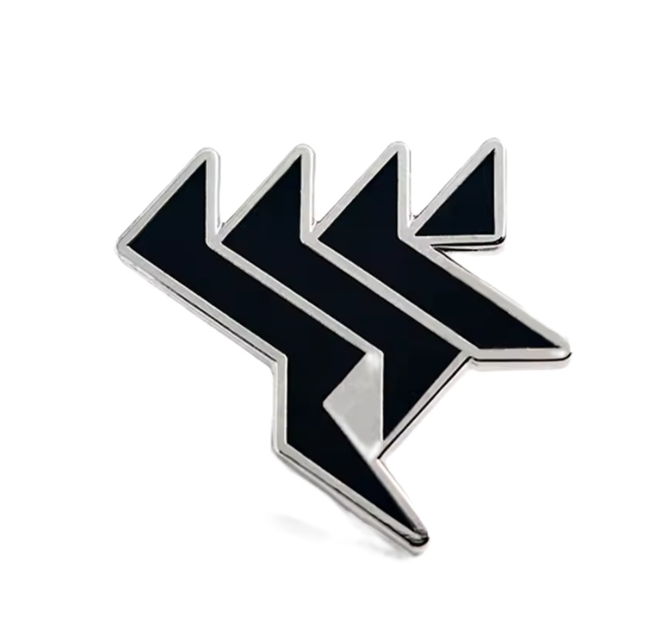 ブルアカ メタルピンバッチ ゲヘナマーキング風 ラペルピン コスプレ